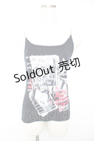 画像: Deorart / フレームptチェーンキャミ M 黒 Y-25-12-17-026-PU-TO-SZ-ZY