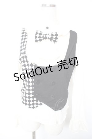 画像: ALGONQUINS / 重ね着風ジャボカットソー  白 Y-25-12-17-030-AL-TO-SZ-ZY