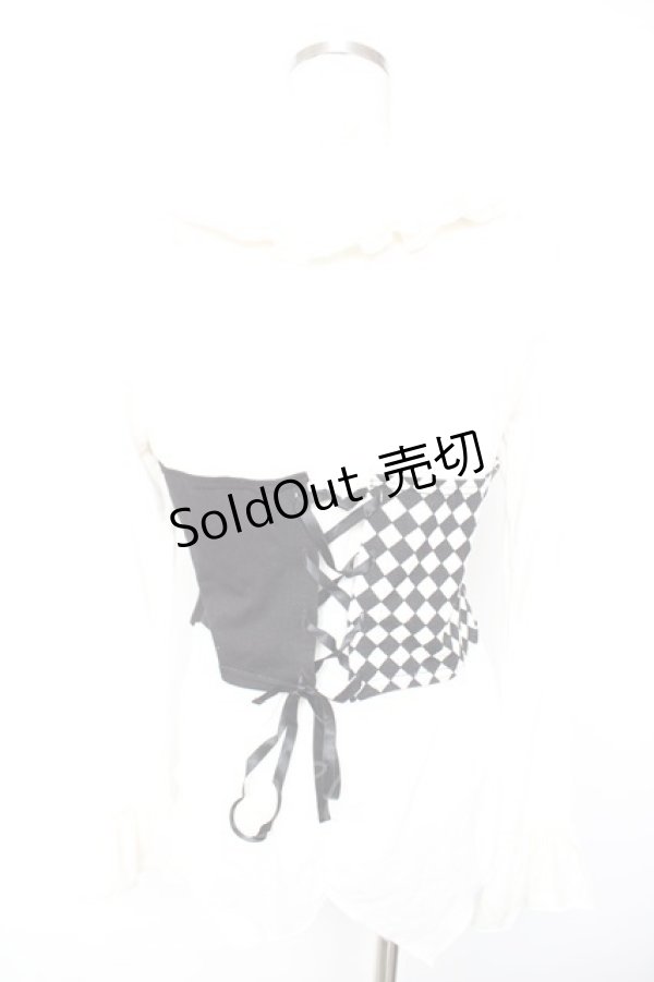 画像2: ALGONQUINS / 重ね着風ジャボカットソー  白 Y-25-12-17-030-AL-TO-SZ-ZY (2)