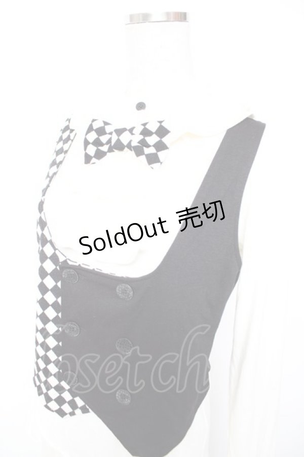 画像3: ALGONQUINS / 重ね着風ジャボカットソー  白 Y-25-12-17-030-AL-TO-SZ-ZY (3)