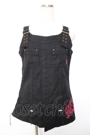 画像: ALGONQUINS / スプレーptジャンスカ  黒 Y-25-12-17-031-AL-OP-SZ-ZY