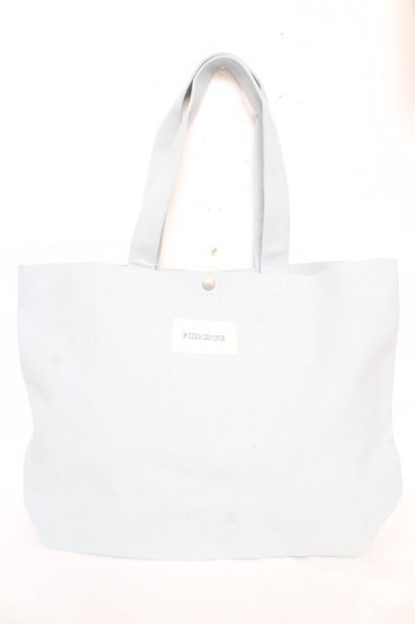 画像2: PINK HOUSE / カラフルロゴプリントトートバッグ  黒 Y-25-12-18-023-LO-BG-SZ-ZY (2)