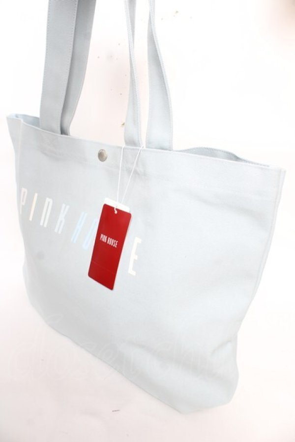 画像3: PINK HOUSE / カラフルロゴプリントトートバッグ  黒 Y-25-12-18-023-LO-BG-SZ-ZY (3)