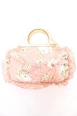 画像1: PINK HOUSE / ティーカッププリントハンドルバッグ F ボルドー Y-25-12-18-024-LO-BG-SZ-ZY (1)
