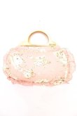 画像2: PINK HOUSE / ティーカッププリントハンドルバッグ F ボルドー Y-25-12-18-024-LO-BG-SZ-ZY (2)