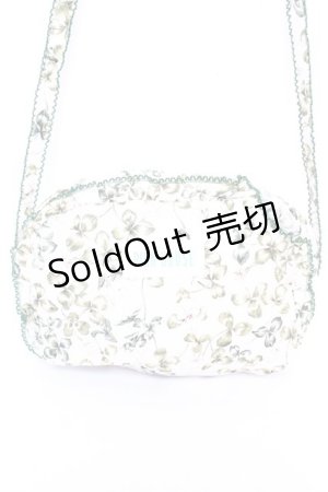 画像: PINK HOUSE / White Cloverショルダーバッグ  ホワイト Y-25-12-18-025-LO-AC-SZ-ZY