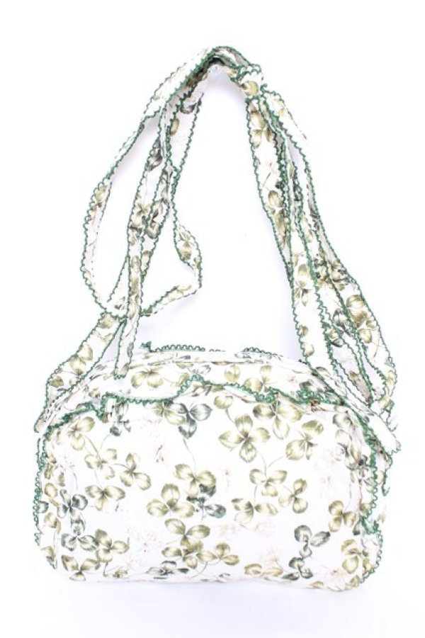 画像2: PINK HOUSE / White Cloverショルダーバッグ  ホワイト Y-25-12-18-025-LO-AC-SZ-ZY (2)