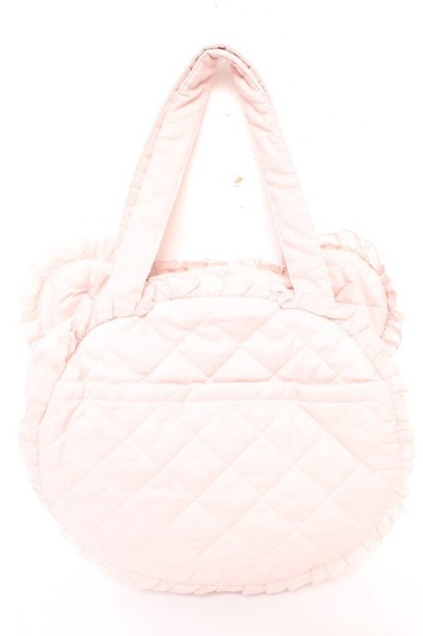 画像2: PINK HOUSE / Teddyシルエットフリルバッグ  ピンク Y-25-12-18-004-LO-BG-SZ-ZY (2)