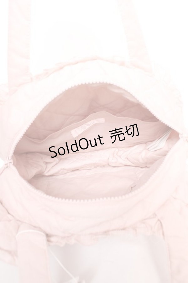 画像4: PINK HOUSE / Teddyシルエットフリルバッグ  ピンク Y-25-12-18-004-LO-BG-SZ-ZY (4)