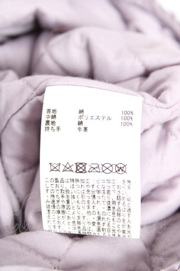 画像5: PINK HOUSE / リボン付きフリルバッグ F ラベンダー Y-25-12-18-007-LO-BG-SZ-ZY (5)