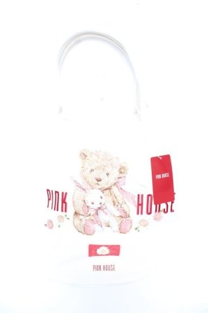 画像: PINK HOUSE / ひな菊ロンド刺しゅうバッグ  生成り Y-25-12-18-011-LO-BG-SZ-ZY