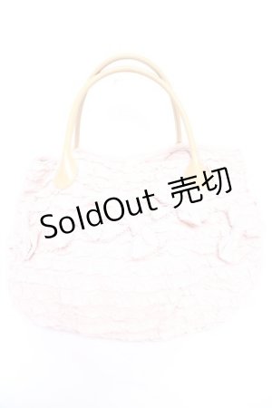 画像: PINK HOUSE / リボン付きフリルバッグ F ピンク Y-25-12-18-002-LO-BG-SZ-ZY