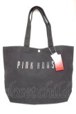 画像1: PINK HOUSE / カラフルロゴプリントトートバッグ  サックス Y-25-12-18-015-LO-BG-SZ-ZY (1)