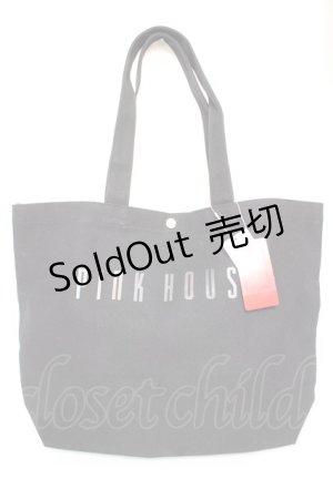 画像: PINK HOUSE / カラフルロゴプリントトートバッグ  サックス Y-25-12-18-015-LO-BG-SZ-ZY