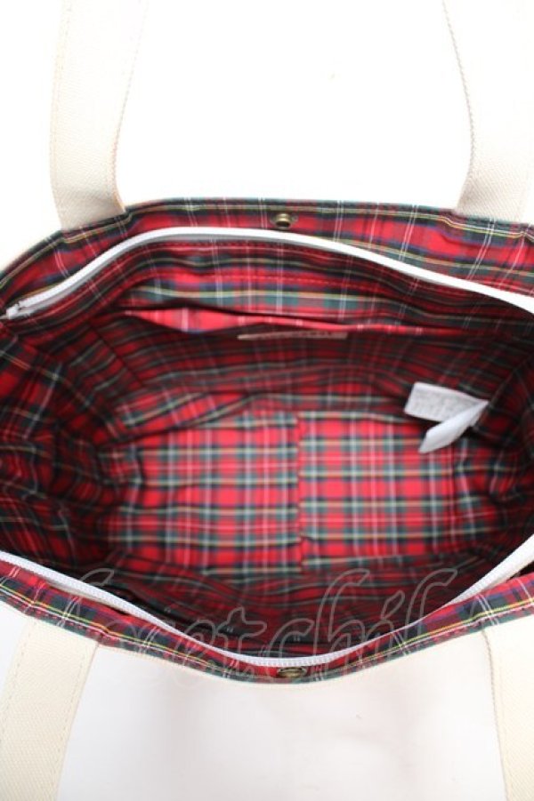 画像6: PINK HOUSE / リボンアップリケ トート  オフ白 Y-25-12-18-016-LO-BG-SZ-ZY (6)