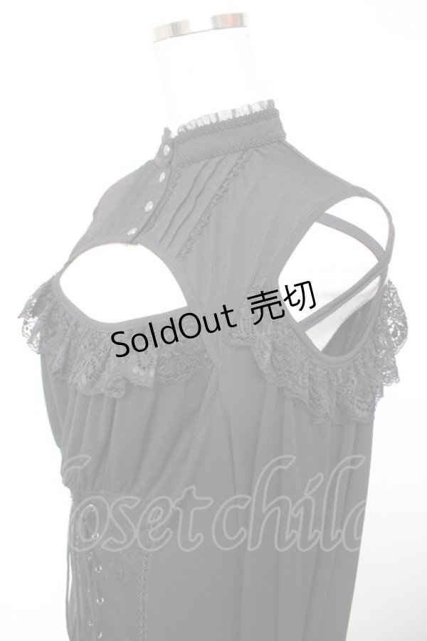 画像3: OZZ ANGELO / Noble Harpy プルオーバー  黒 Y-25-12-19-042-OO-TO-SZ-ZY (3)