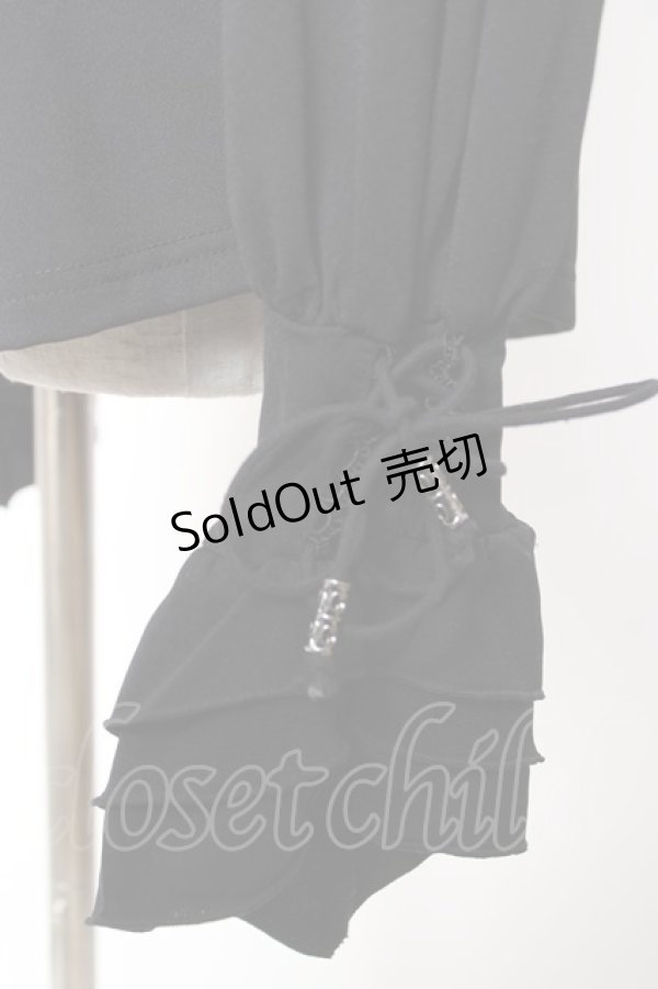 画像4: OZZ ANGELO / Noble Harpy プルオーバー  黒 Y-25-12-19-042-OO-TO-SZ-ZY (4)