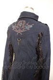 画像4: Ozz oneste / 薔薇刺繍ジャケット  紺 Y-25-12-19-044-OO-JA-SZ-ZY (4)