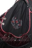 画像4: Ozz oneste / 薔薇刺繍マント  黒 Y-25-12-19-045-OO-JA-SZ-ZY (4)