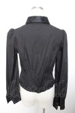 画像2: abilletage / レースフリルブラウス  ブラック Y-25-12-19-049-GO-BL-SZ-ZY (2)
