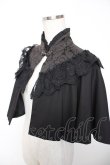 画像3: Sheglit / 眠りの森のレースケープ M 黒 Y-25-12-19-056-EL-TO-SZ-ZY (3)