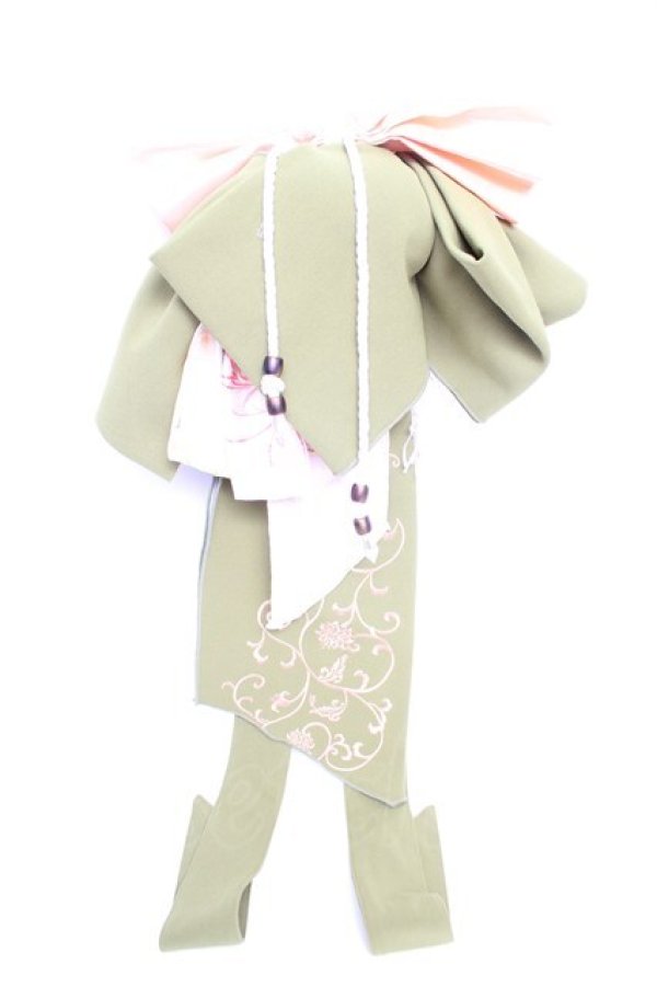 画像1: Ozz oneste / 飾り帯  グリーン Y-25-12-19-010-OO-TO-SZ-ZY (1)