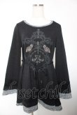 画像1: Rozen Kavalier / 刺繍入りチュニック  黒 Y-25-12-19-059-OO-TO-SZ-ZY (1)