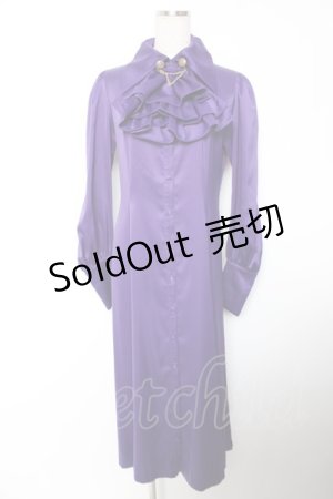 画像: ATELIER PIERROT / “Narcissus” ロングワンピース  パープル Y-25-12-19-063-EL-OP-SZ-ZY