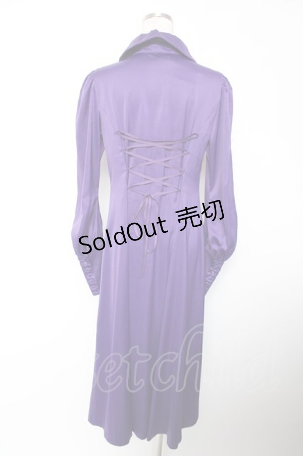 画像2: ATELIER PIERROT / “Narcissus” ロングワンピース  パープル Y-25-12-19-063-EL-OP-SZ-ZY (2)