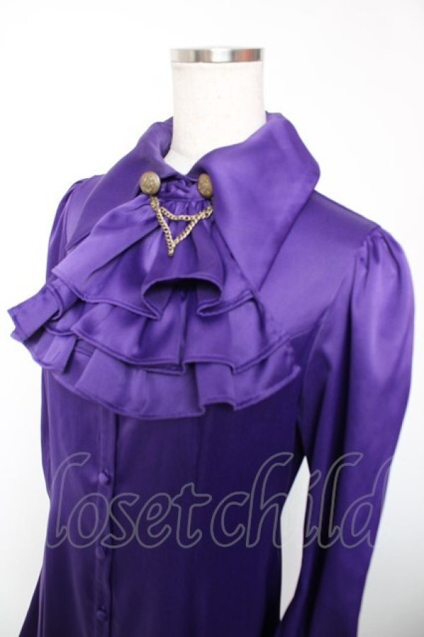 画像3: ATELIER PIERROT / “Narcissus” ロングワンピース  パープル Y-25-12-19-063-EL-OP-SZ-ZY (3)