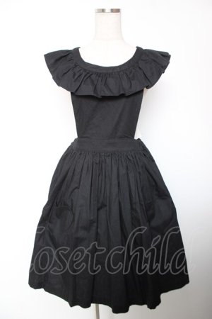 画像: HERHUM / Natalieジャンパースカート  黒 Y-25-12-19-064-GO-OP-SZ-ZY