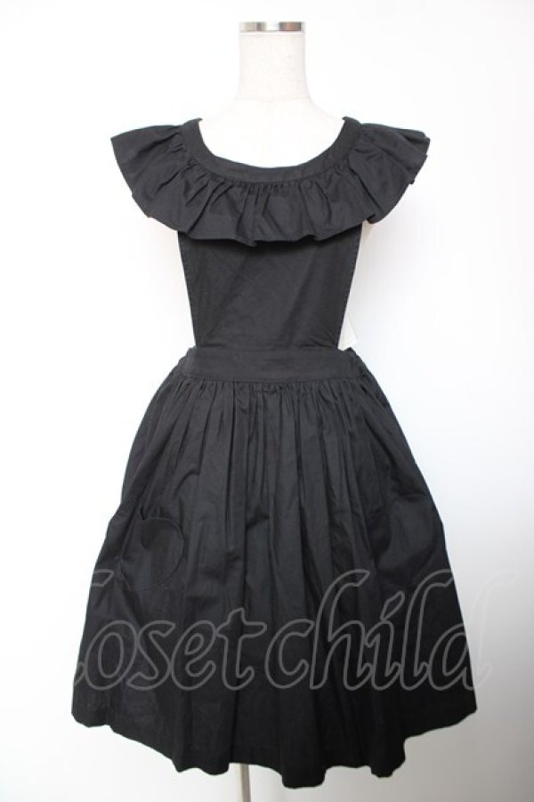 画像1: HERHUM / Natalieジャンパースカート  黒 Y-25-12-19-064-GO-OP-SZ-ZY (1)