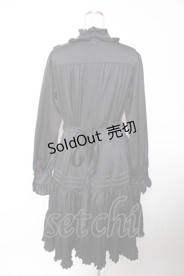 画像2: Physical Drop / 長袖小公女ドレス(ロング)  黒 Y-25-12-19-077-LO-OP-SZ-ZS (2)