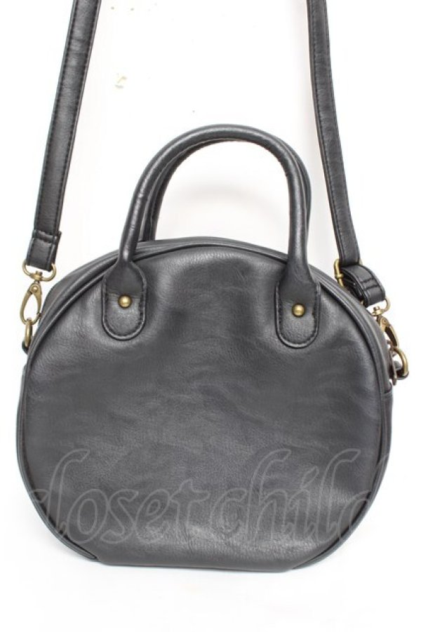 画像2: an another angelus / 楽譜刺繍ショルダーバッグ  黒 Y-25-12-19-013-CA-BG-SZ-ZY (2)