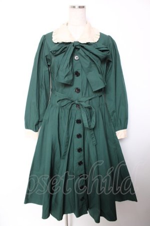 画像: Physical Drop / レトロワンピース  グリーン Y-25-12-19-080-LO-OP-SZ-ZY