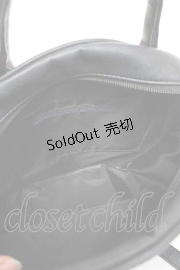 画像3: an another angelus / 楽譜刺繍ショルダーバッグ  黒 Y-25-12-19-013-CA-BG-SZ-ZY (3)