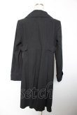 画像2: Physical Drop / ダブルボタンコート  黒 Y-25-12-19-082-LO-CO-SZ-ZY (2)
