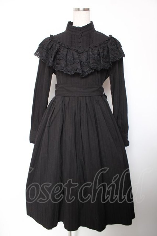 画像1: Sheglit / "Edelweiss"レースドレス M ブラック Y-25-12-19-084-EL-OP-SZ-ZY (1)