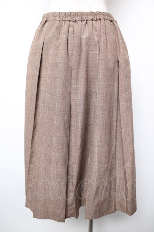 画像2: axes femme / サイド釦スカート M 茶 Y-25-12-19-096-AX-SK-SZ-ZY (2)