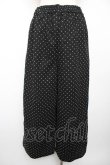 画像2: axes femme / リボン付きドット柄ワイドパンツ M 黒 Y-25-12-19-098-AX-PA-SZ-ZY (2)
