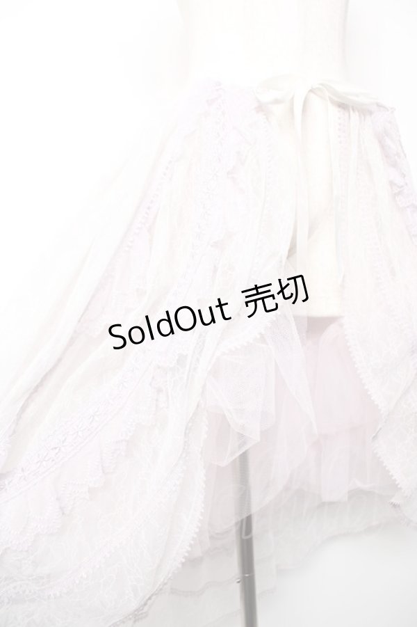 画像4: abilletage / Noir レースオーバースカート  ラベンダー Y-25-12-19-101-GO-ZA-SZ-ZY (4)