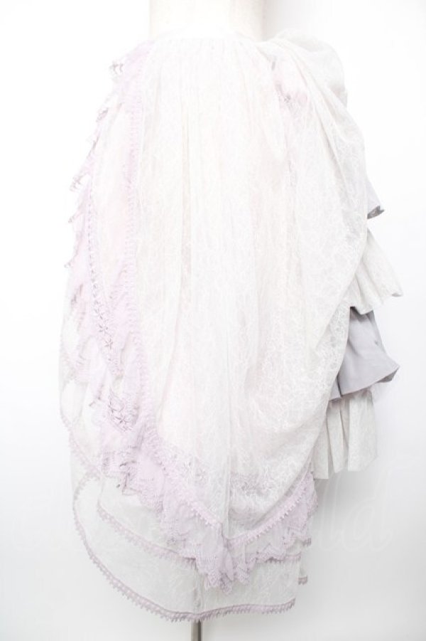 画像5: abilletage / Noir レースオーバースカート  ラベンダー Y-25-12-19-101-GO-ZA-SZ-ZY (5)