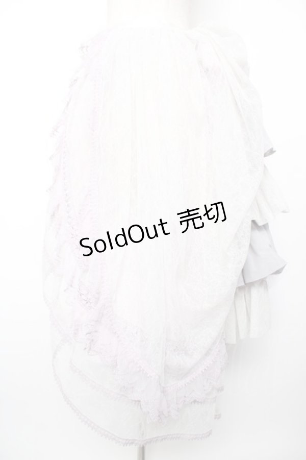 画像5: abilletage / Noir レースオーバースカート  ラベンダー Y-25-12-19-101-GO-ZA-SZ-ZY (5)