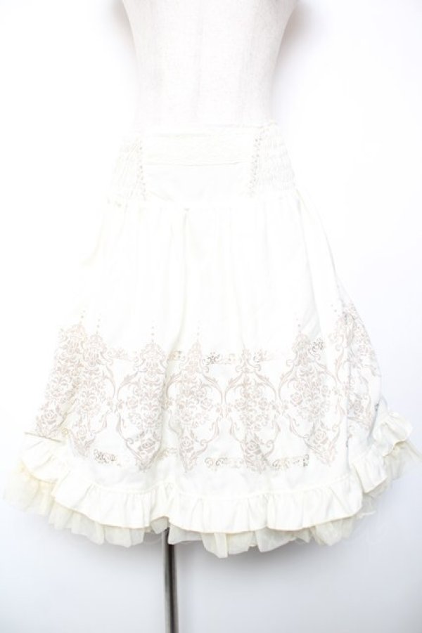 画像1: Ozz oneste / ボリュームリバーシブルスカート  ミント×生成り Y-25-12-19-107-OO-SK-SZ-ZY (1)