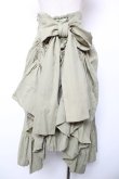 画像2: Sheglit / "Campanula"バッスルスカート  グリーン Y-25-12-19-112-EL-SK-SZ-ZY (2)