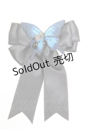 画像: Hoshibako Works / ユリシスファンタジー　パピヨンクリップ  ブラック Y-25-12-19-003-LO-AC-SZ-ZY