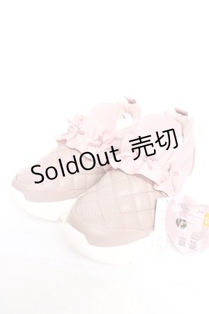 画像: m petit by misako / AMマイメロリボンスニーカー M 中桃 Y-25-12-19-020-LO-SH-SZ-ZY