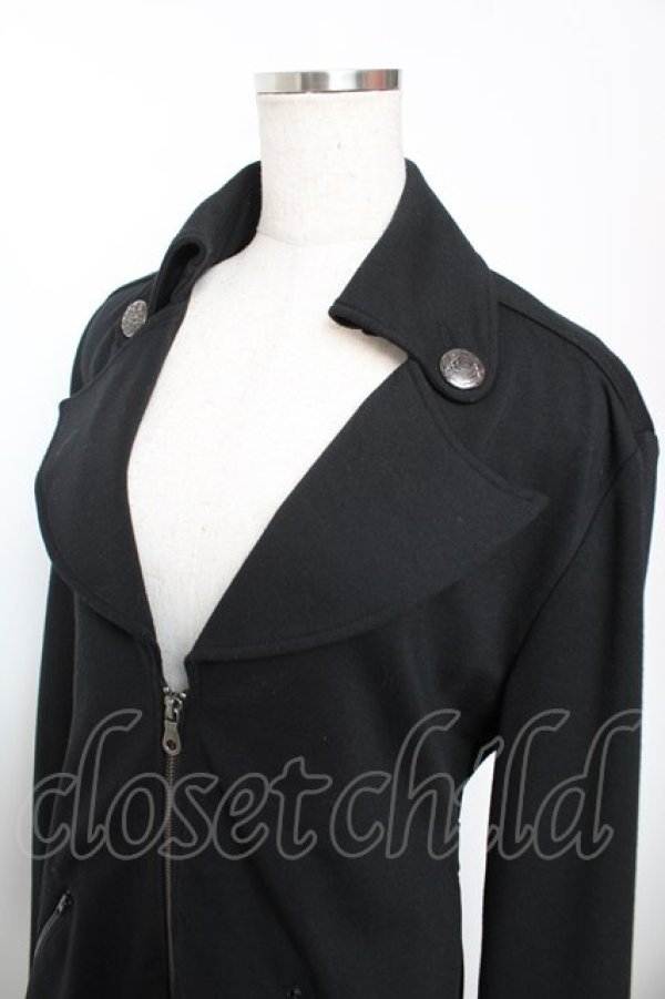 画像5: PUTUMAYO / テイルズオブエクシリア2アルヴィンコラボストール付ZIPジャケット  黒 Y-25-12-19-036-PT-JA-SZ-ZY (5)