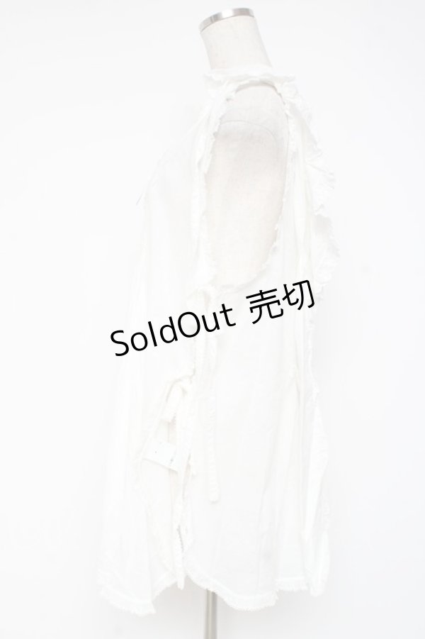 画像2: PINK HOUSE / PETER RABBIT TABLIER F 白 Y-25-12-20-004-LO-TO-SZ-ZY (2)