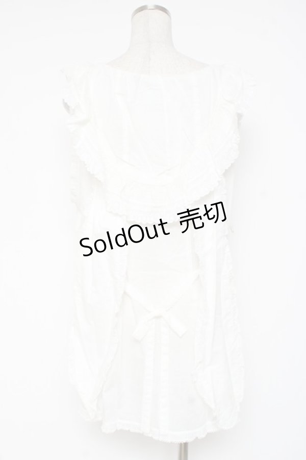 画像3: PINK HOUSE / PETER RABBIT TABLIER F 白 Y-25-12-20-004-LO-TO-SZ-ZY (3)